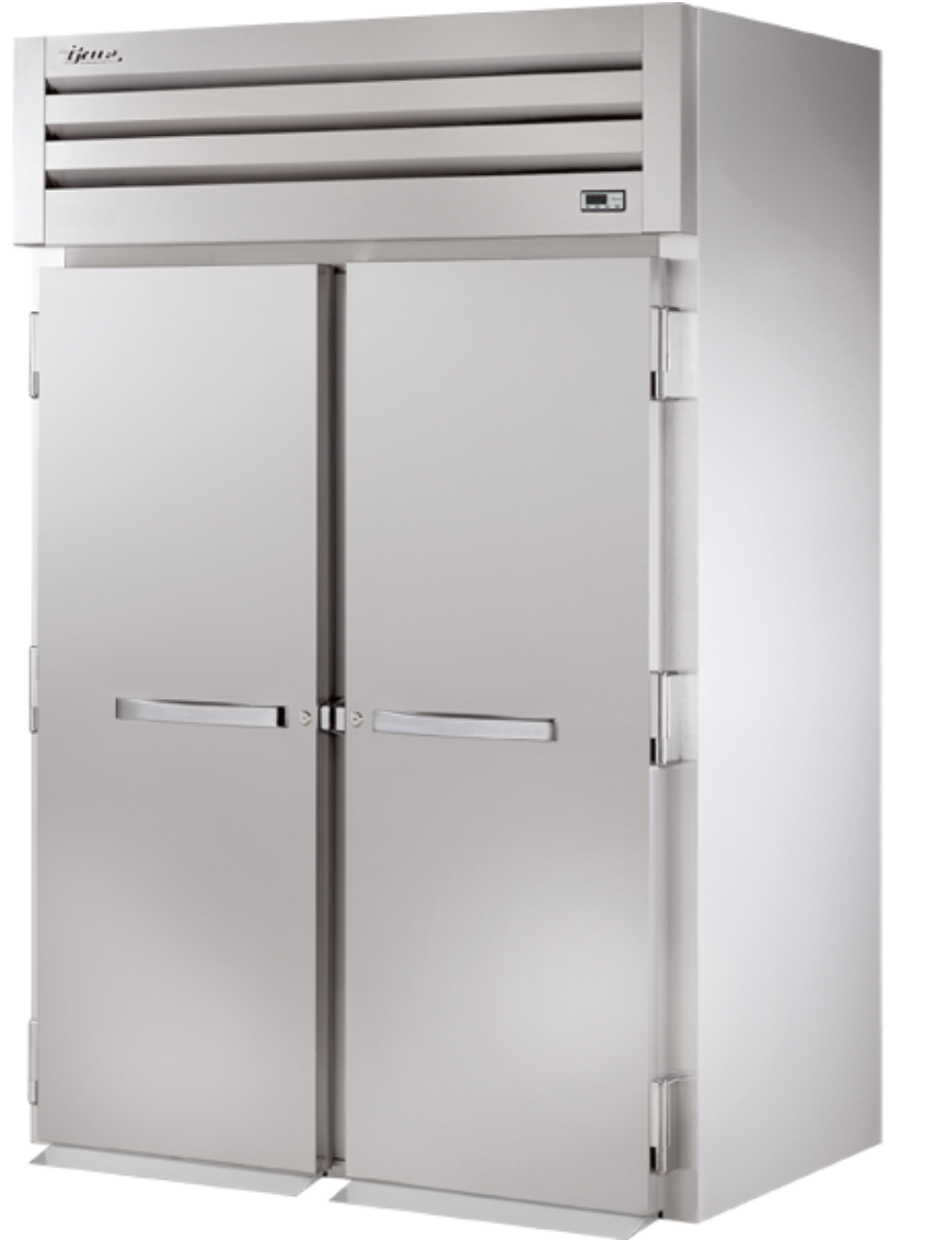 True STG2RRI89-2S-HC 68" Two Section Roll In Refrigerator, (2) Left/Right Hinge Solid Doors, 115v