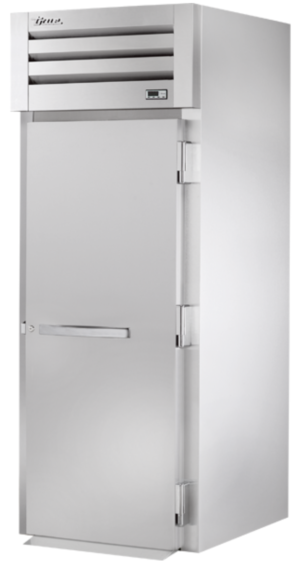 True STG1RRI89-1S-HC 35" One Section Roll In Refrigerator, (1) Right Hinge Solid Door, 115v