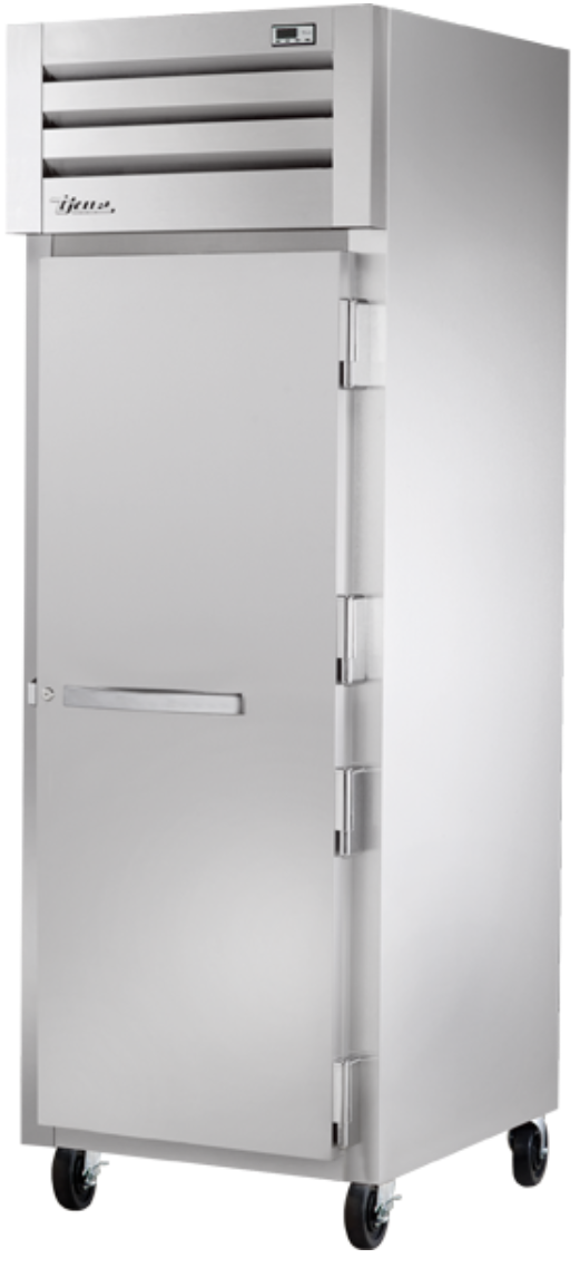True STG1R-1S-HC 27 1/2" One Section Reach In Refrigerator, (1) Right Hinge Solid Door, 115v