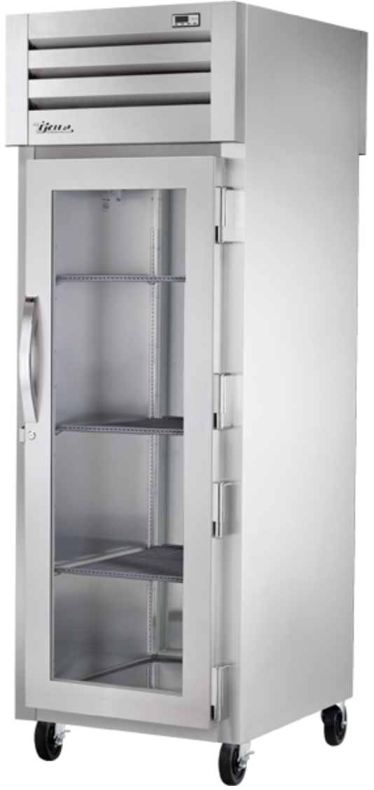 True STG1HPT-1G-1S Full Height Insulated Mobile Heated Cabinet w/ (3) Pan Capacity, 208-230v