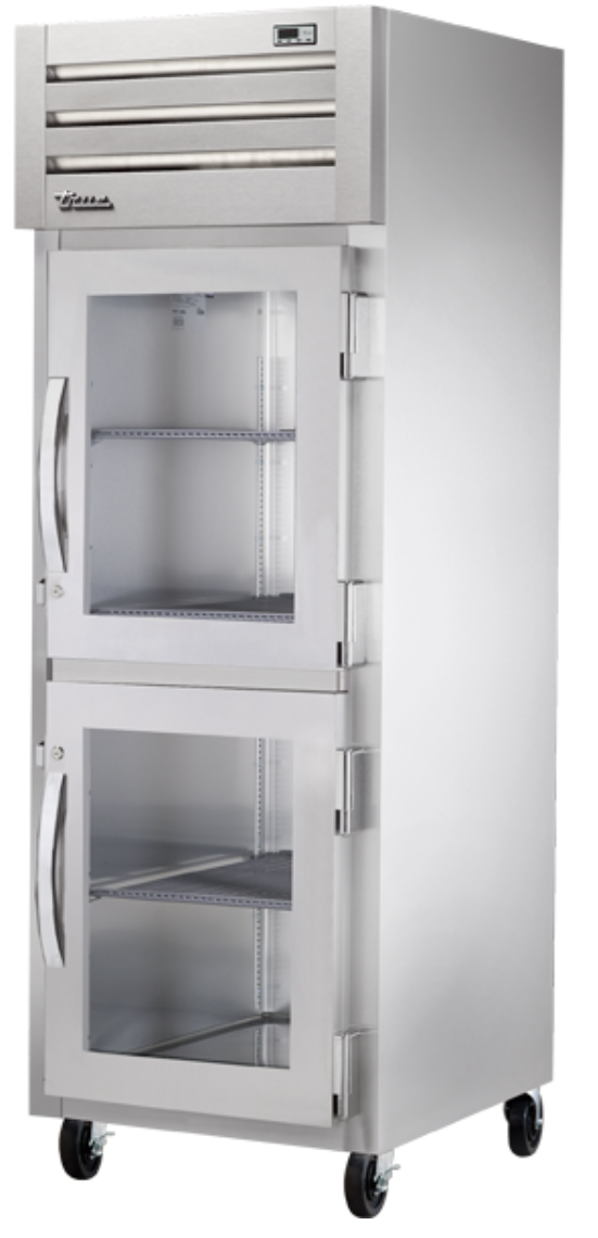 True STG1H-2HG Full Height Insulated Mobile Heated Cabinet w/ (3) Pan Capacity, 208-230v