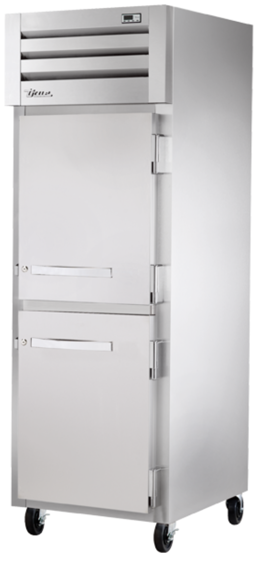 True STA1R-2HS-HC 27 1/2" One Section Reach In Refrigerator, (2) Right Hinge Solid Doors, 115v