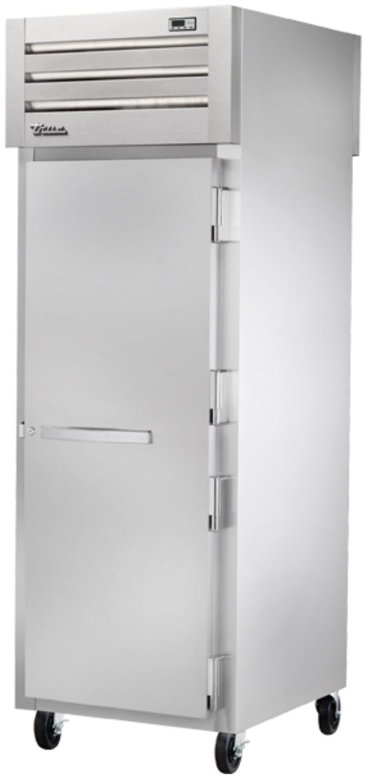 True STA1HPT-1S-1S Full Height Insulated Mobile Heated Cabinet w/ (3) Pan Capacity, 208-230v/1ph
