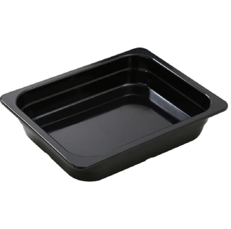 Yanco GN-212BK GN Pan 1/2 2.3L 12-4/5"L X 10-7/16"W X 2-9/16"H