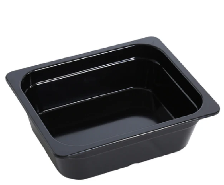 Yanco GN-213BK GN Pan 1/2 3.6L 12-4/5"L X 10-7/16"W X 3-15/16"H