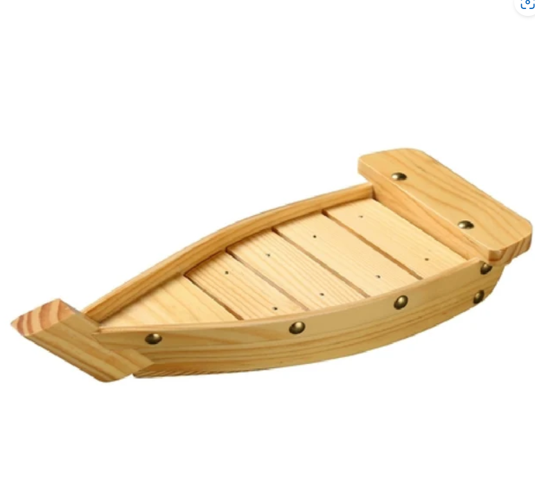Yanco WS-113 Sushi Boat 13-1/4"L X 5-3/4"W X 2-1/4"H Boat Shaped