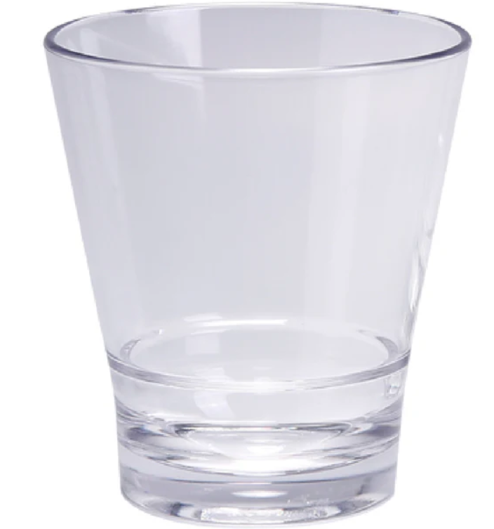 Yanco HA-212 Hawaii Rocks Glass 12 Oz. 3-1/2" Dia. X 4"H