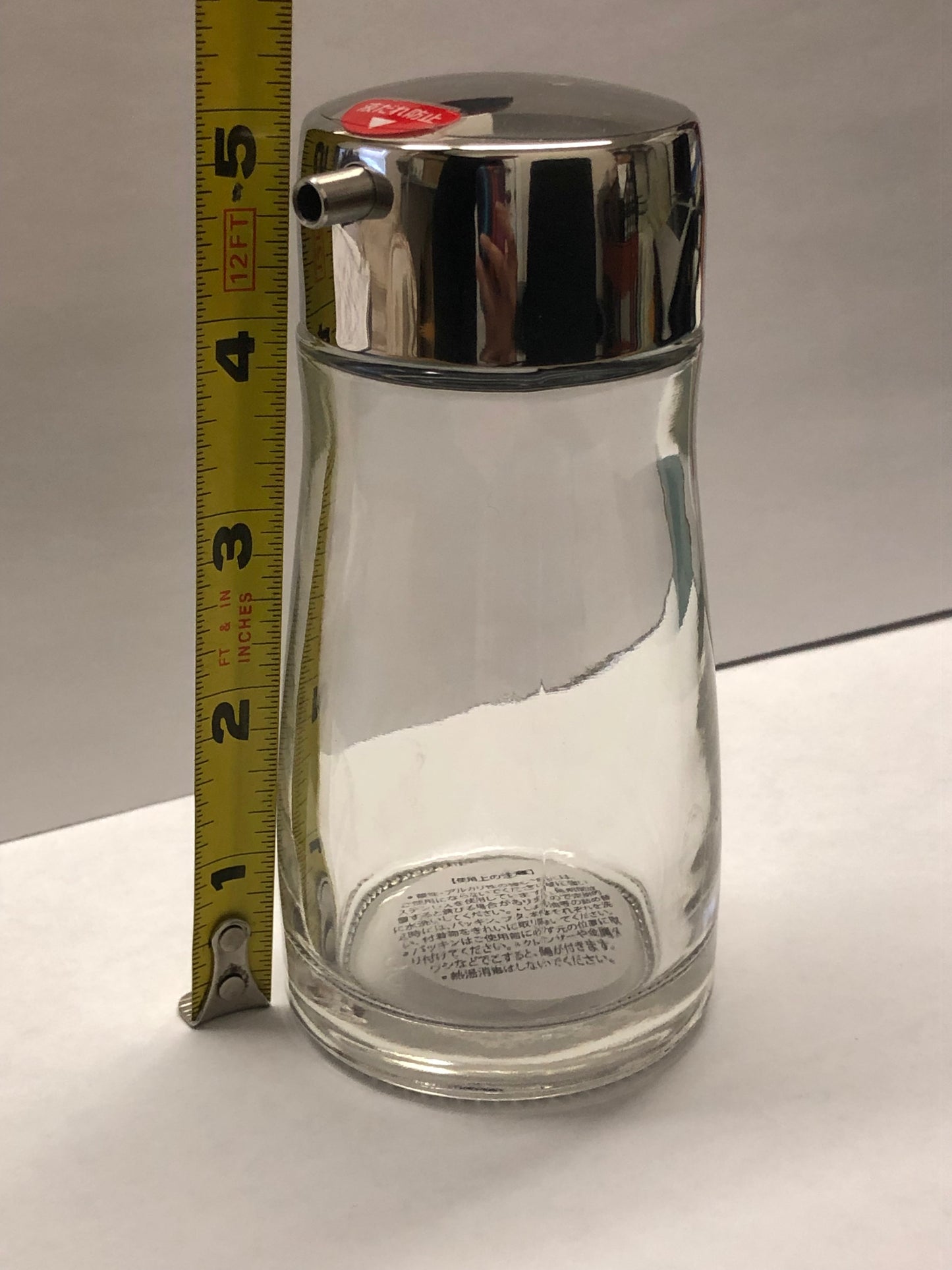 Soy Sauce Bottle SPT-3000 - Glass and Stainless Steel