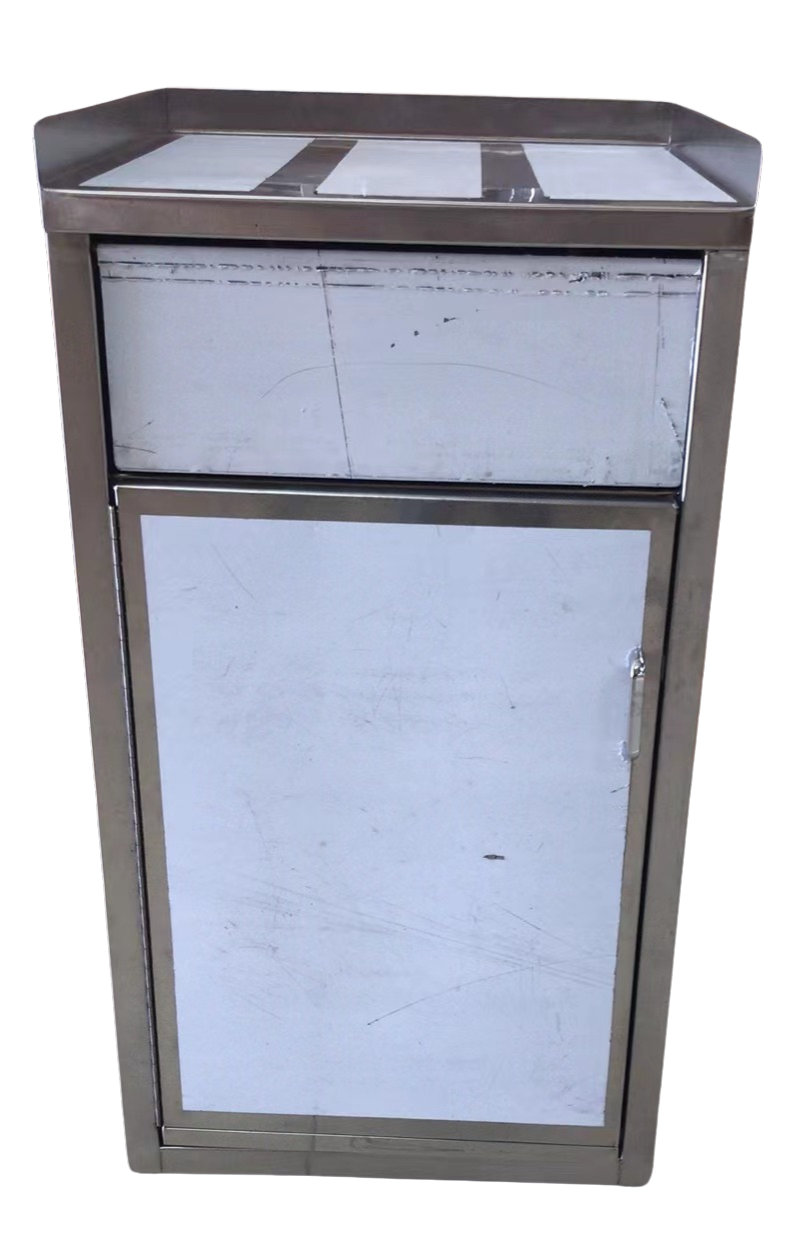 Trash Can enclosure S/S custom made (SKU)