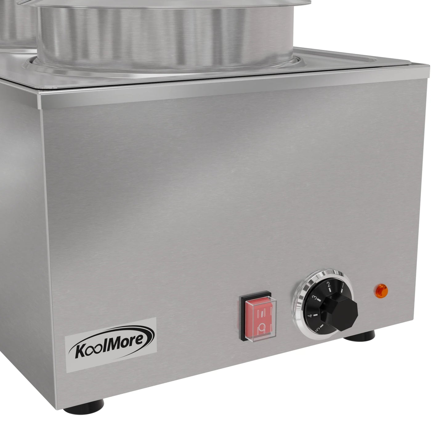 Koolmore CFW-4 Two-Pot  8 Qt. Buffet Countertop Food Warmer Electric