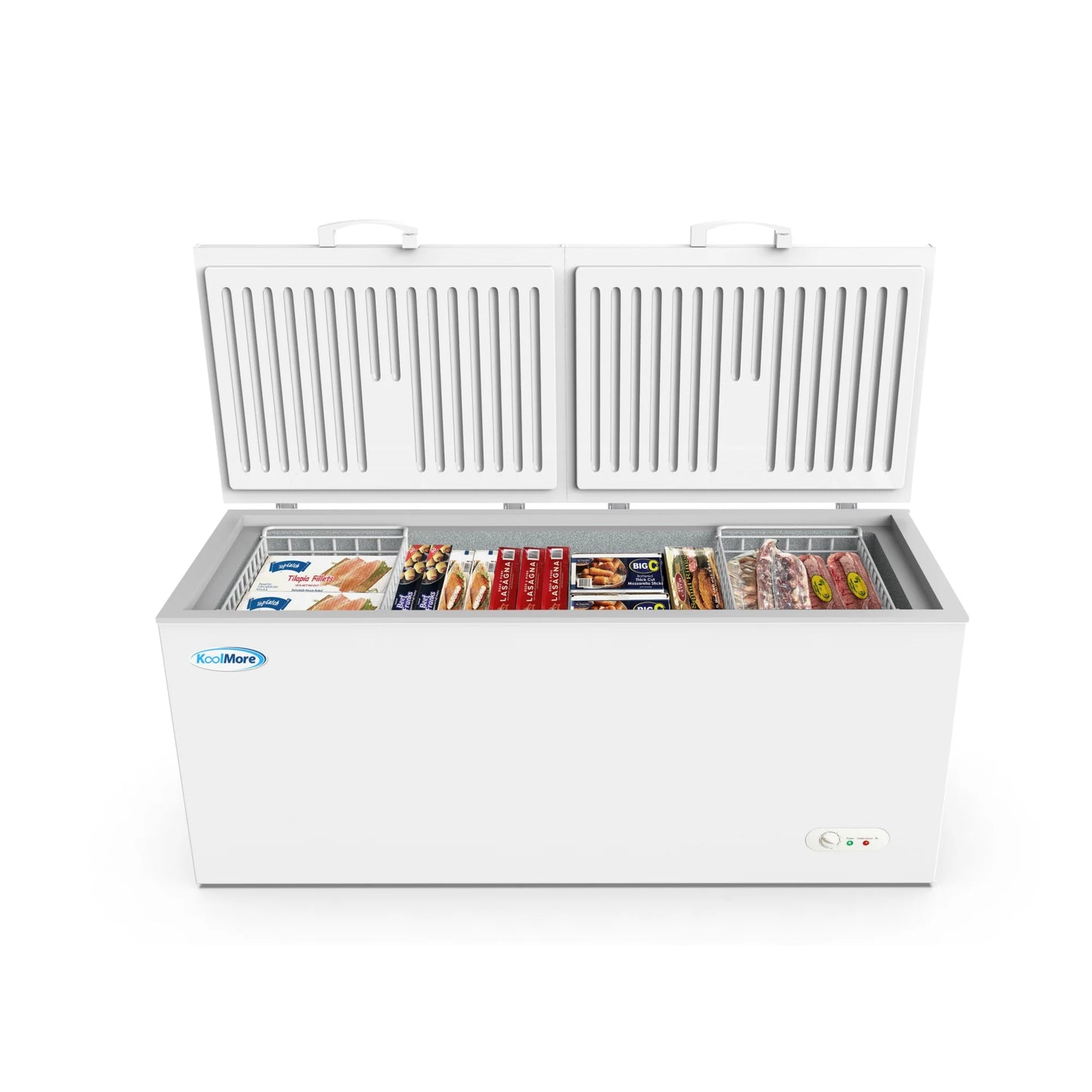 KoolMore SCF-20C Commercial 76" W Chest Freezer 20 Cu Ft.