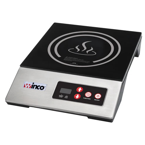 Winco EIC-400E Countertop Induction Cooktop w/ (1) Burner, 120v/1ph