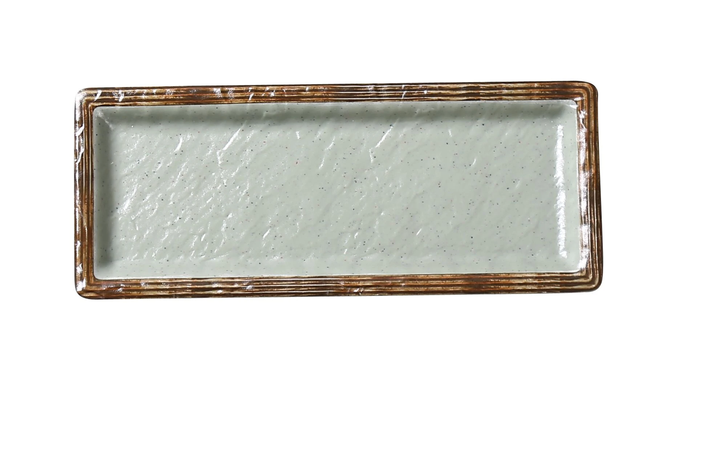 Yanco YO-3010 Yoto Sushi Plate 9-1/2"L X 3-3/4"W X 3/4"H Rectangular