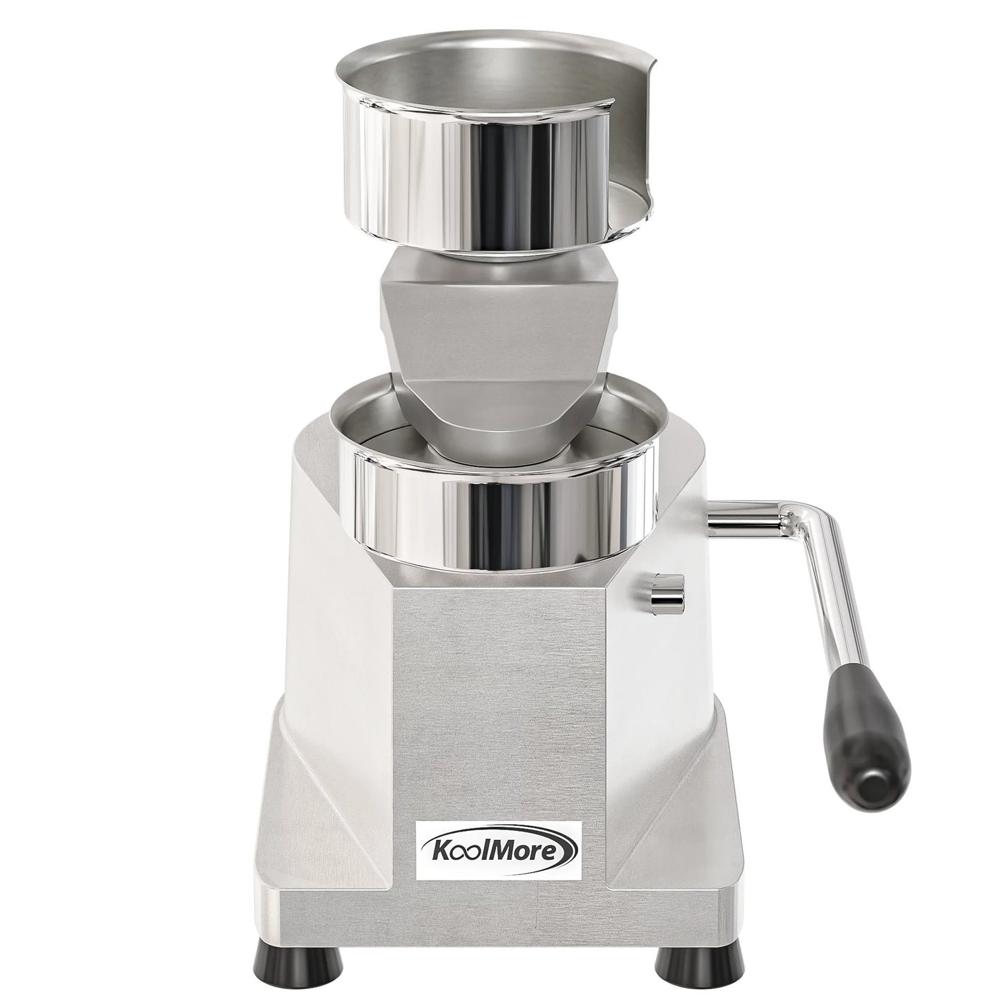 Koolmore CHM-4 4 In. Heavy-Duty Hamburger Patty Molding Press With Handle