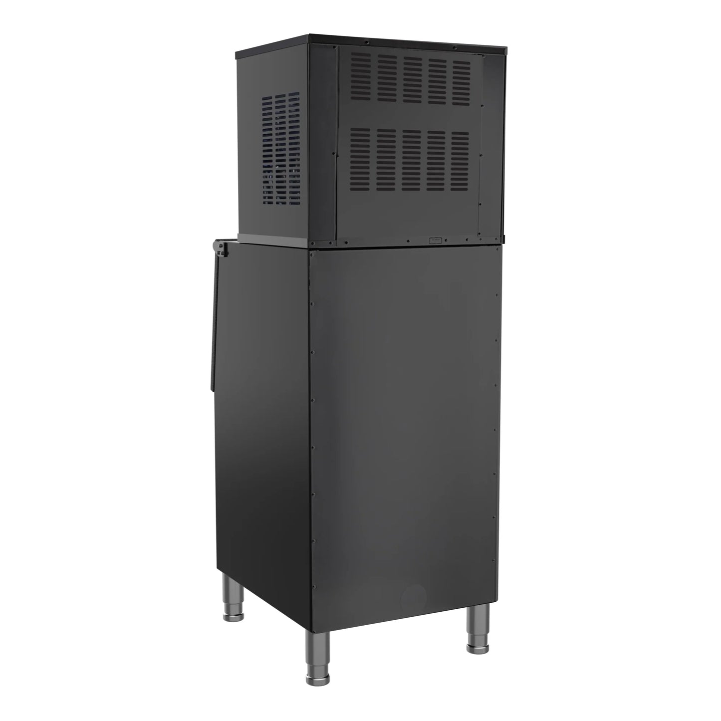 KoolMore CIM-315 25 In. Stainless-Steel Commercial Air Cooled Modular Ice Maker With Full Cube Production 315lbs/24h