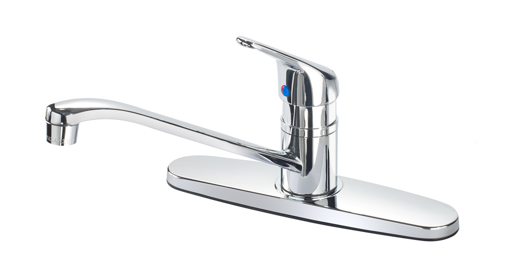 Krowne 16-351L 8" Deck Mount Faucet w/Swing Spout