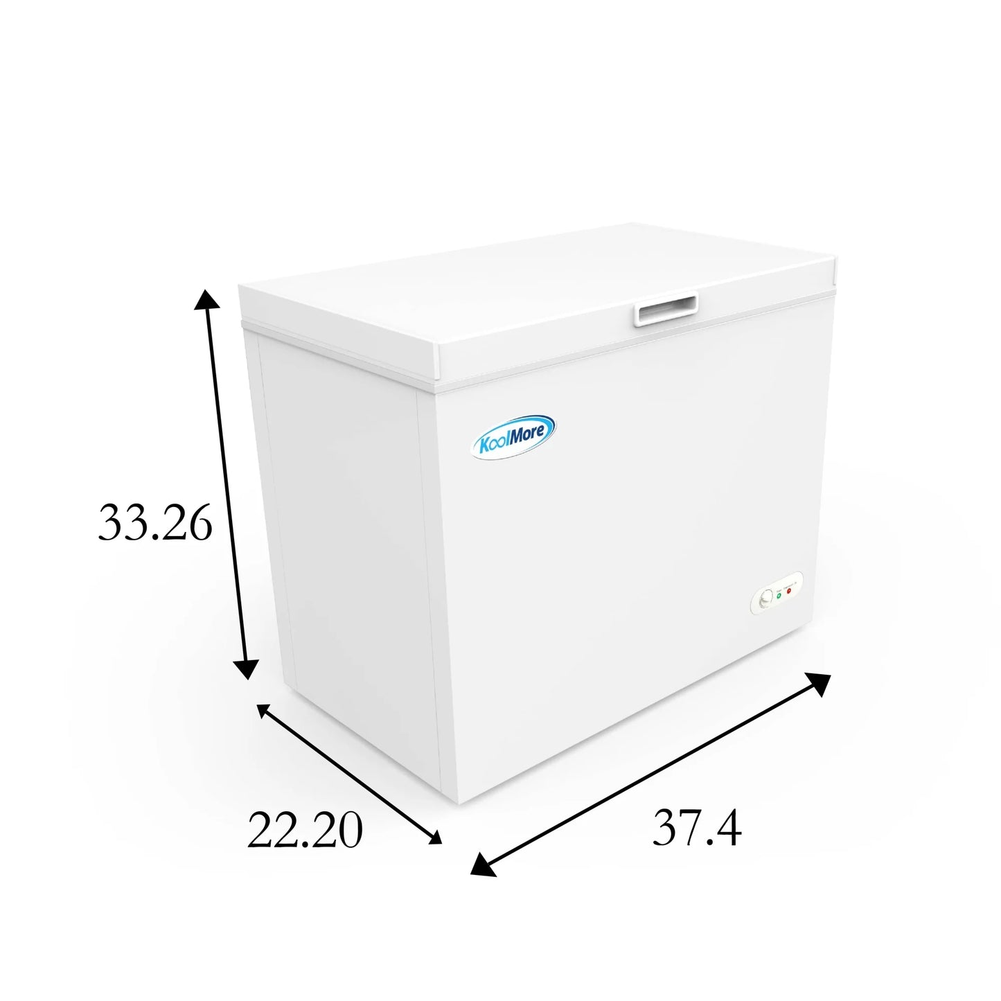 Koolmore SCF-7C Commercial 37"W Chest Freezer 7 Cu Ft.
