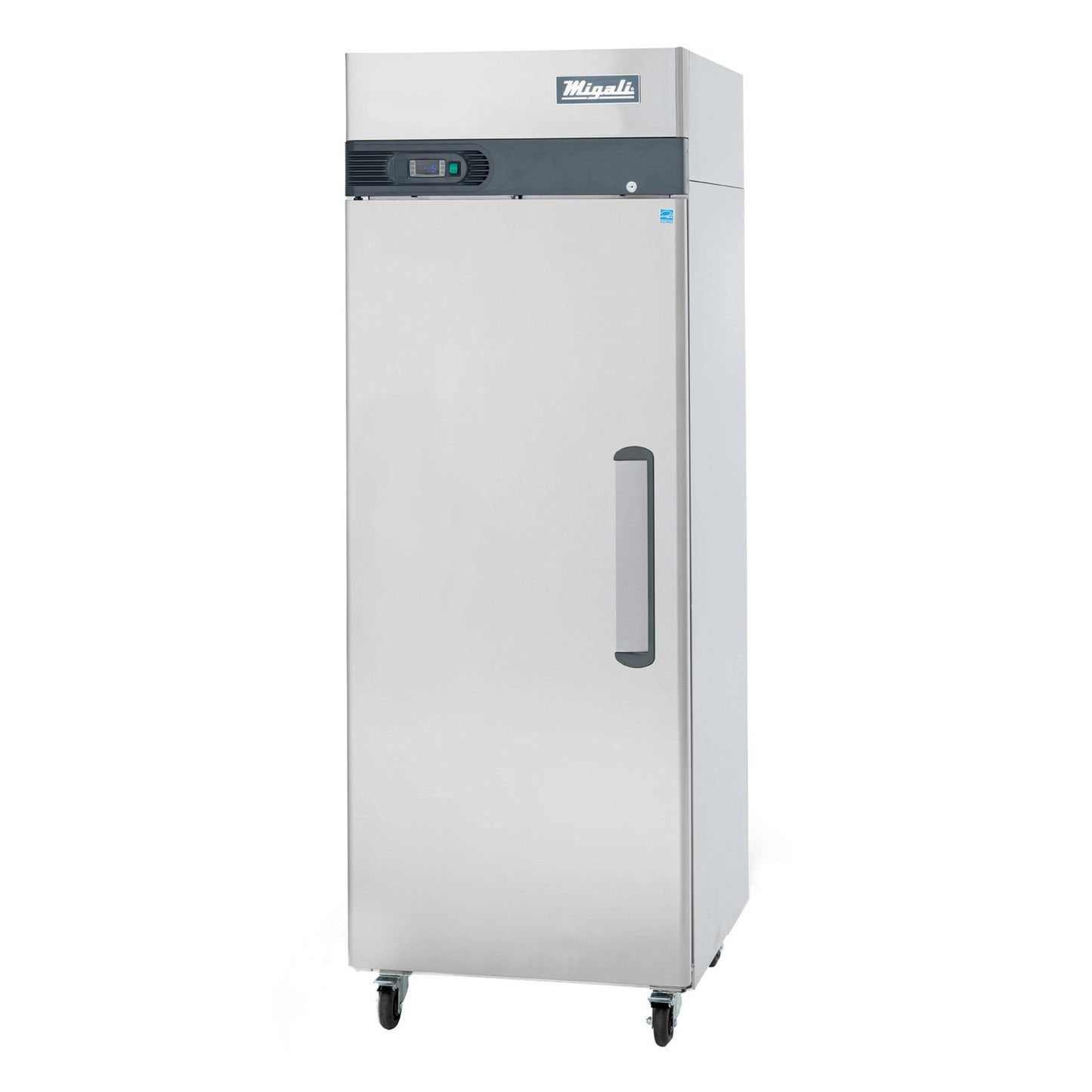Reach In Freezer Migali C-1F-LHH-HC 28 7/10" One Section - (1) Solid Door, 115v
