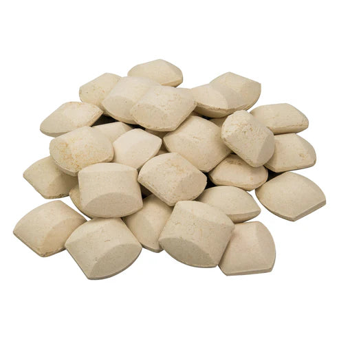 Winco NGCB-P7 Replacement Briquette Rocks - 24 pcs/bag