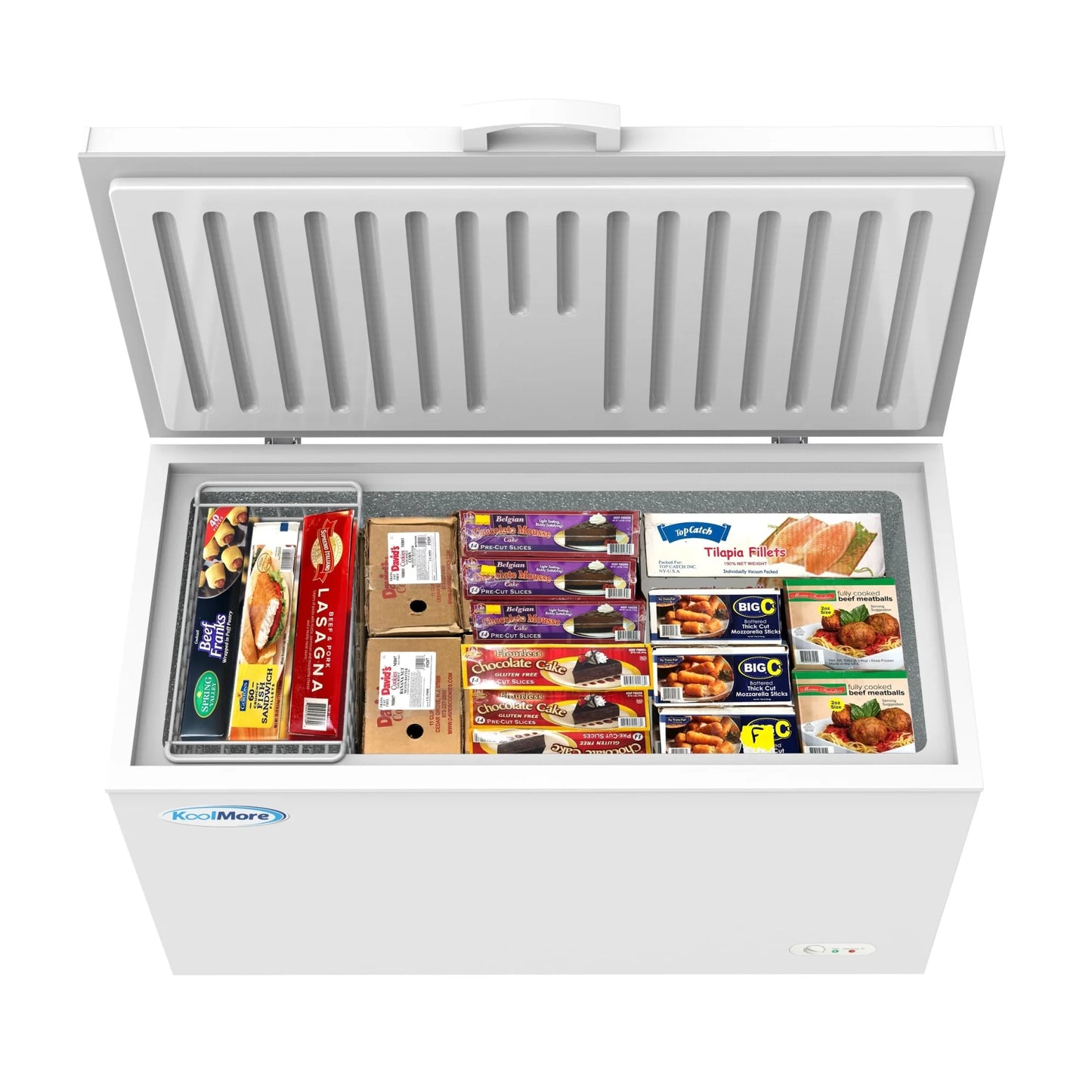 Koolmore SCF-16C Commercial 60"W Chest Freezer 15.9 Cu Ft.