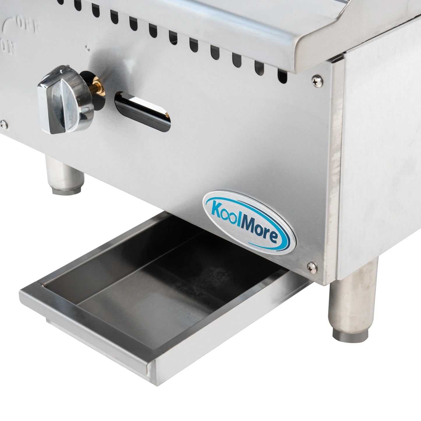 Koolmore KM-GG1-18M 18" Gas Countertop Griddle with Manual Controls 30,000 BTU
