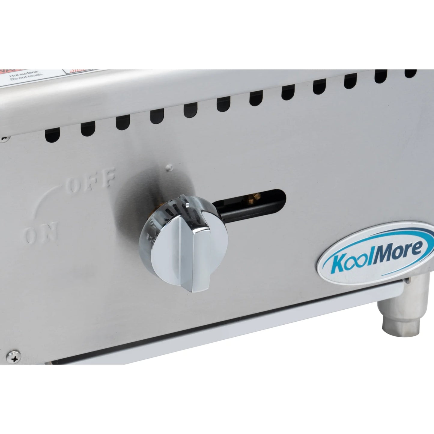 Koolmore KM-GCB1-18M 16" Commercial 1-Burner Charbroiler Natural Gas  - 30,000 BTU