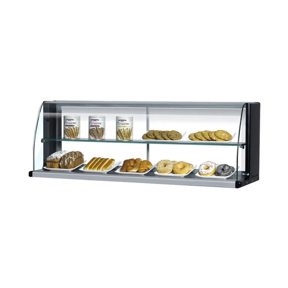 Turbo Air TOMD-30HB 28" High Top Display Dry Case w/ Open Front for TOM-30, Black