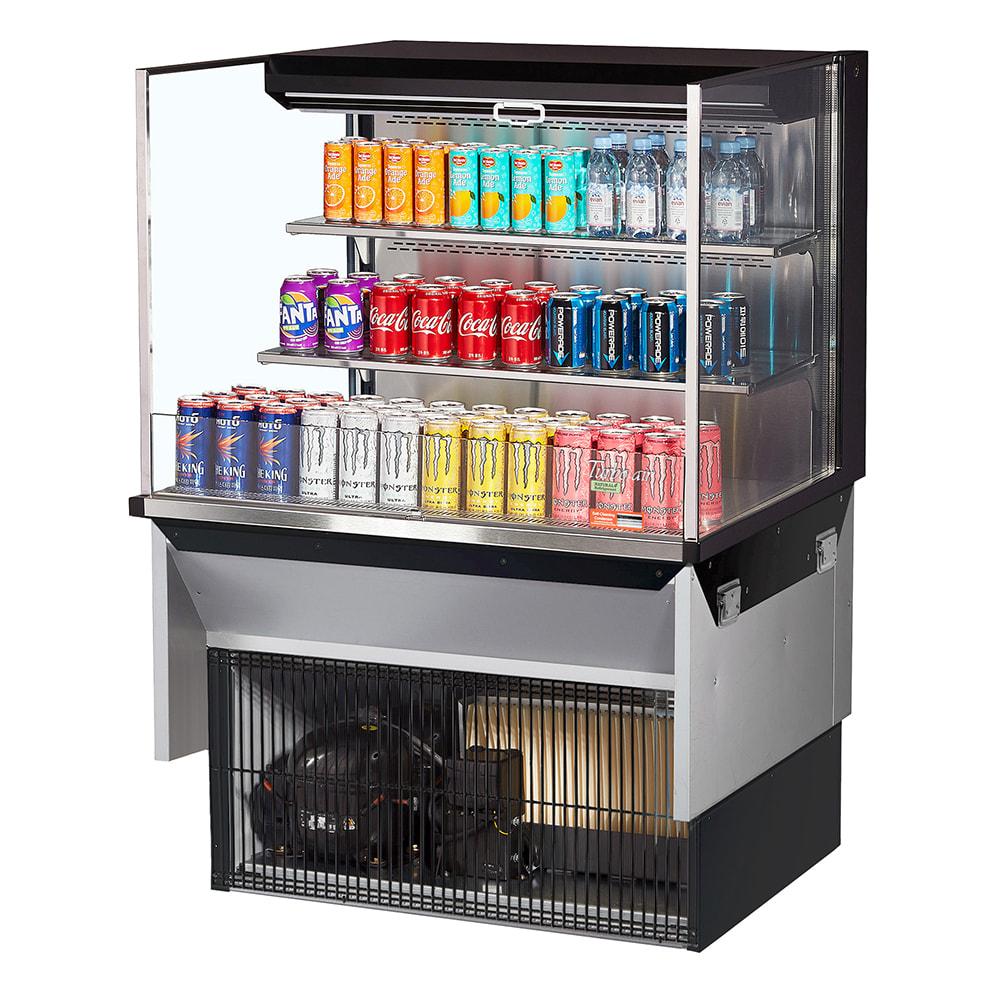 Turbo Air TOM-36L-UF-B-3SI-N 35 7/8" Drop In Open Air Cooler w/ (3) Levels, 115v