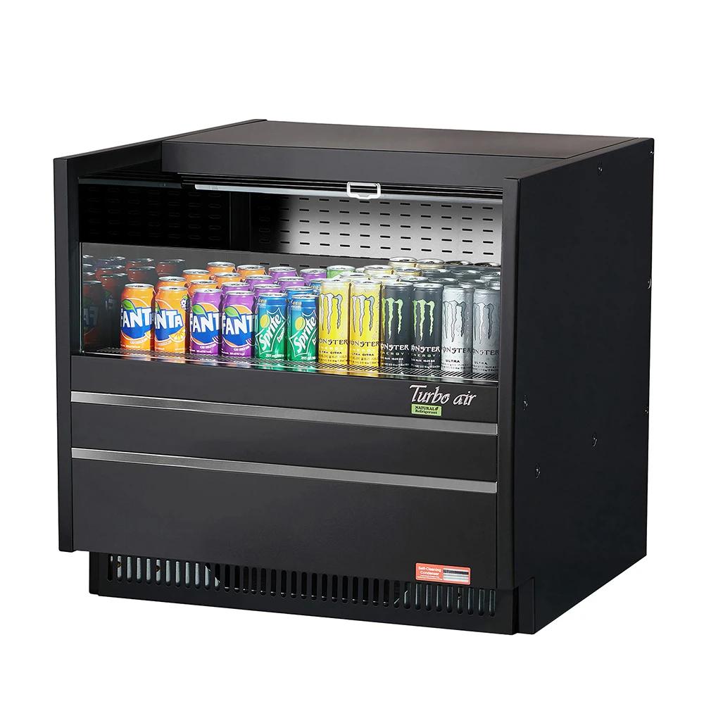 Turbo Air TOM-36UC-B-N 36 1/4" Horizontal Open Air Cooler w/ (1) Level, 115v