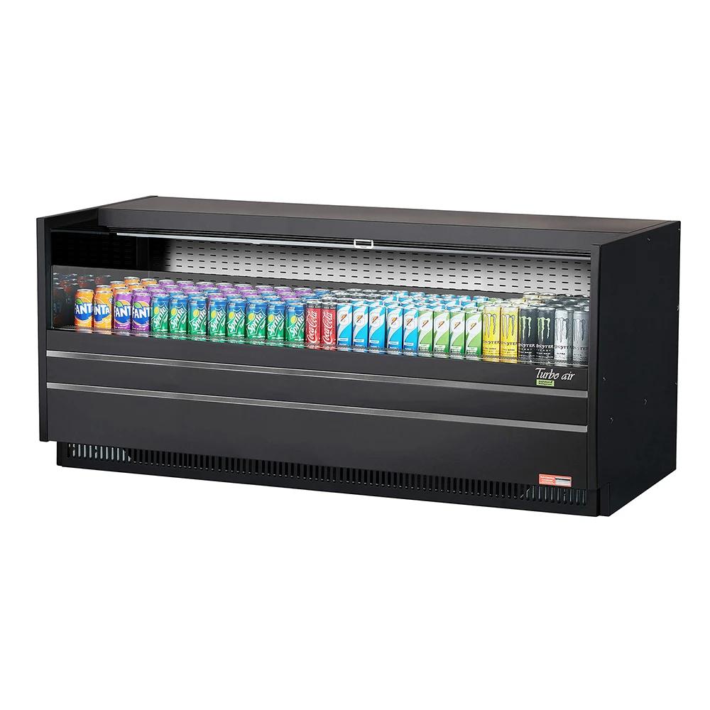 Turbo Air TOM-72UC-B-N 72 1/4" Horizontal Open Air Cooler w/ (1) Level, 115v