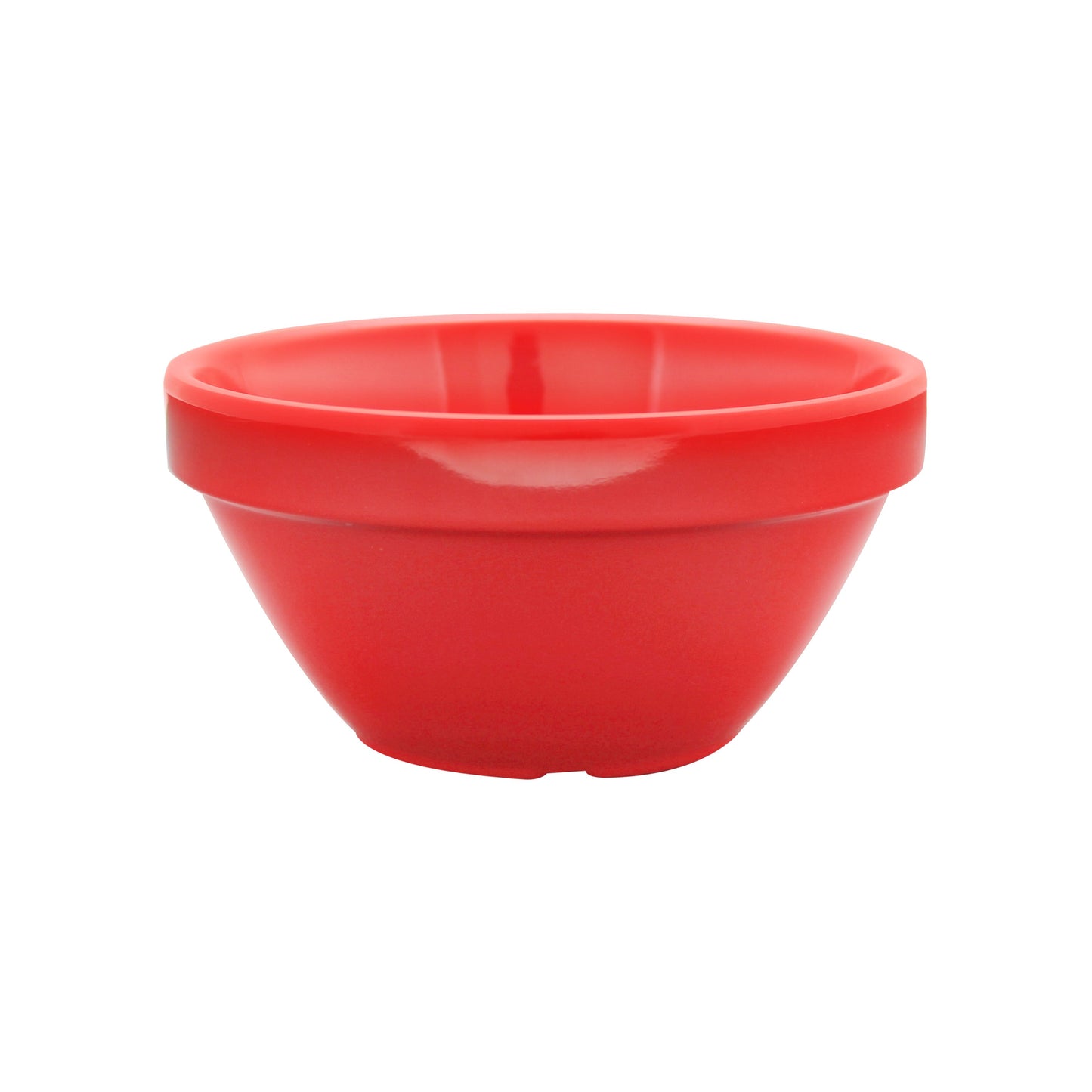 Thunder Group CR313PR 8 oz. Pure Red Smooth Melamine Bouillon Cup - 12/Case