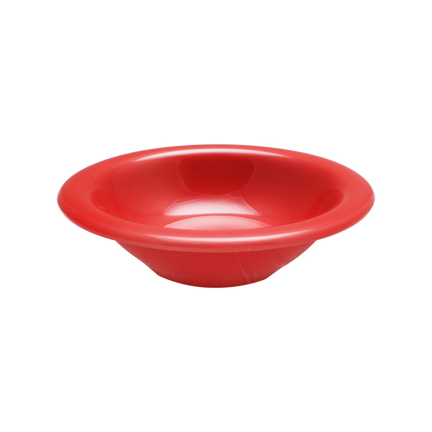 Thunder Group CR5712PR Pure Red 15 oz. Melamine Soup Bowl - 12/Pack