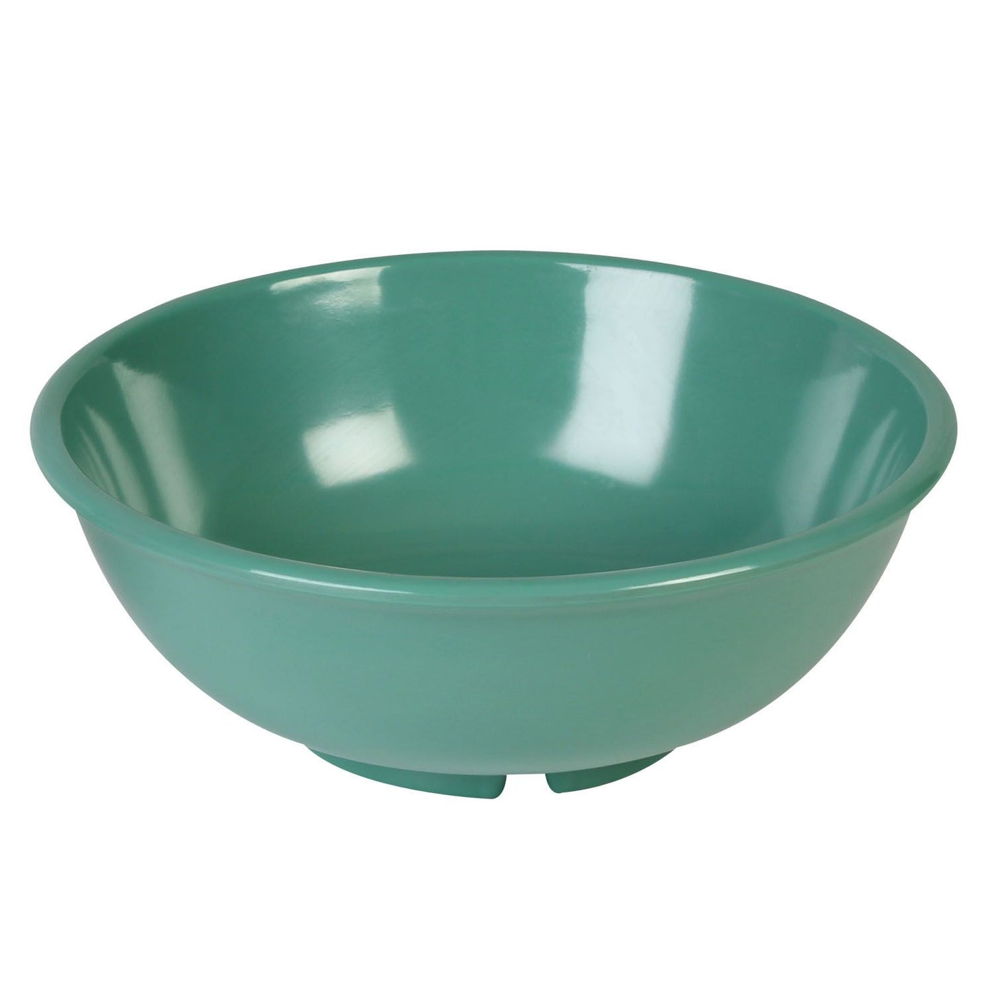 Thunder Group CR5807GR Green 32 oz. Melamine Salad Bowl - 12/Case