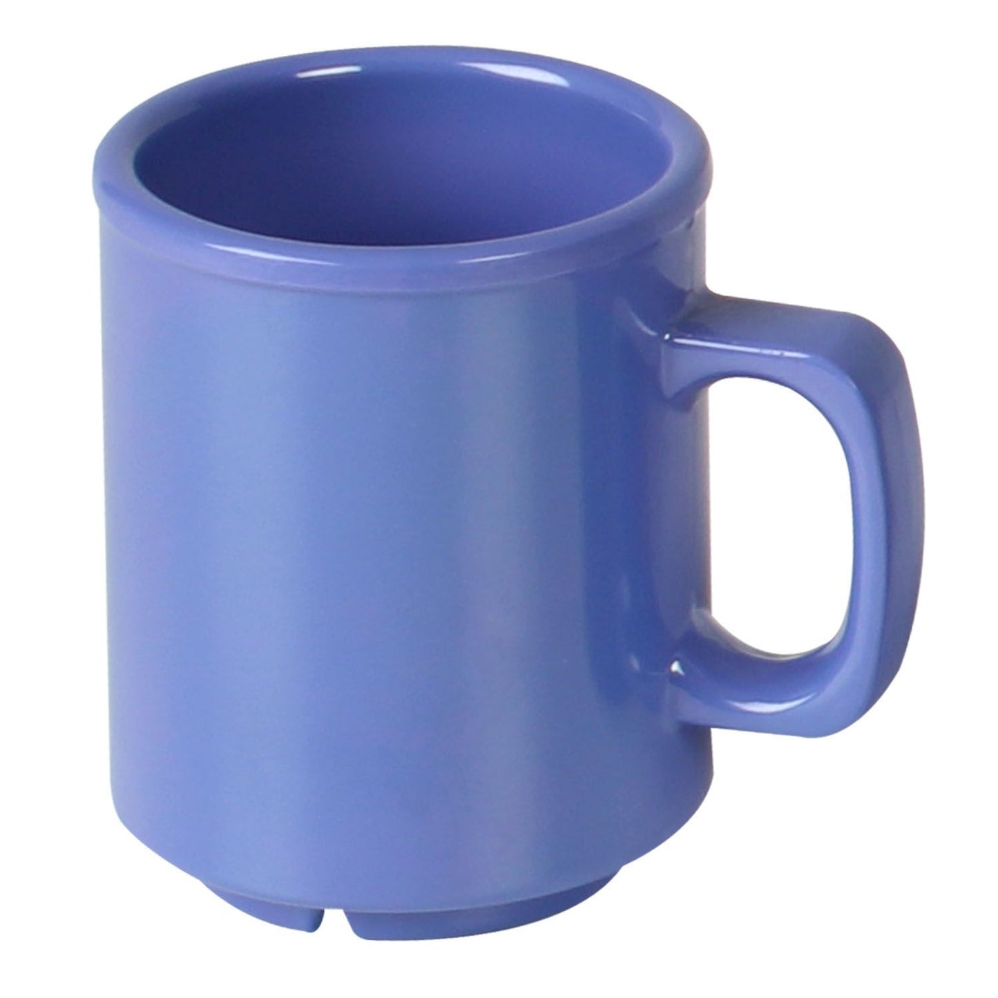 Thunder Group CR9010BU 8 oz. Purple Melamine Mug - 12/Pack