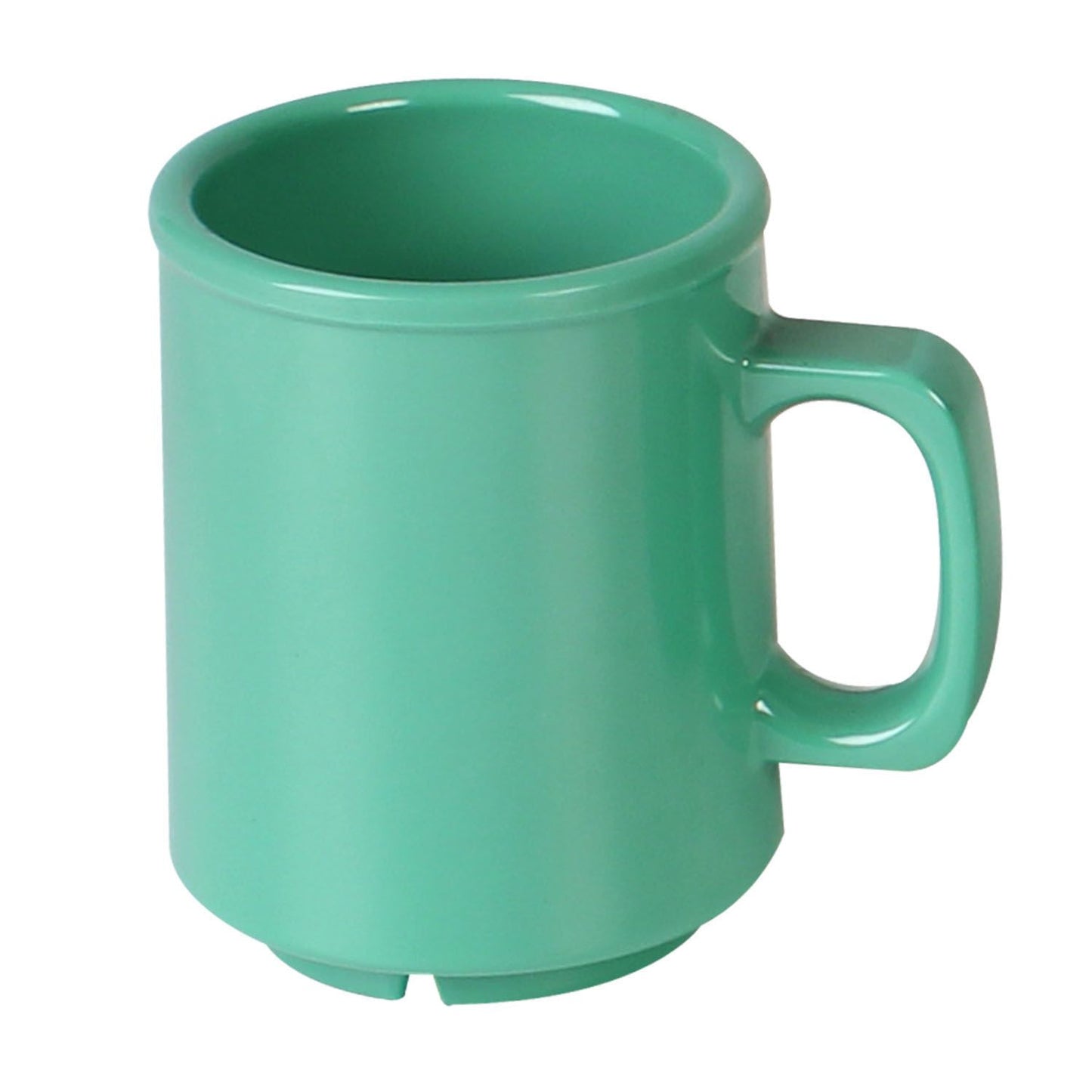 Thunder Group CR9010GR 8 oz. Green Melamine Mug - 12/Pack