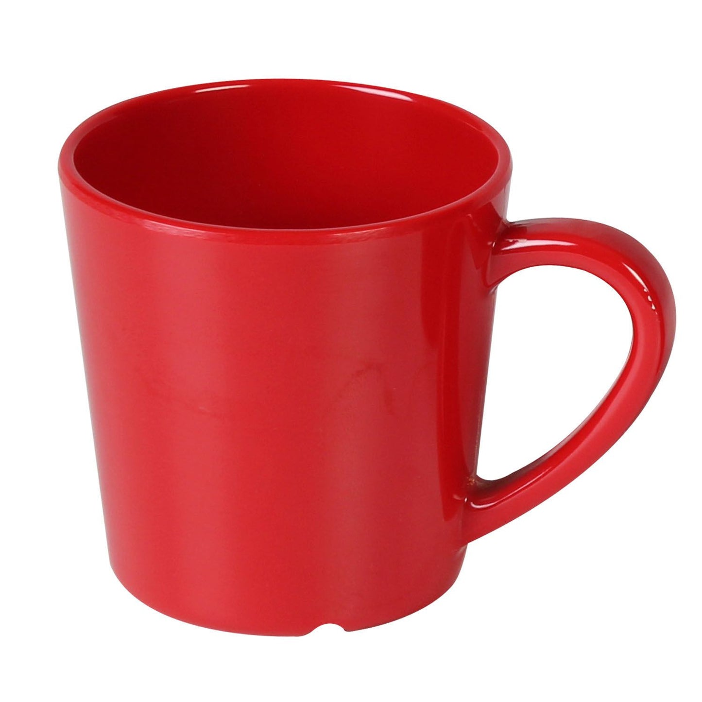 Thunder Group CR9018PR Smooth Melamine 7 oz. Pure Red Mug - 12/Case