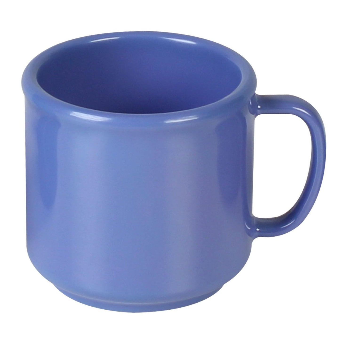 Thunder Group CR9035BU 10 oz. Purple Melamine Mug - 12/Pack