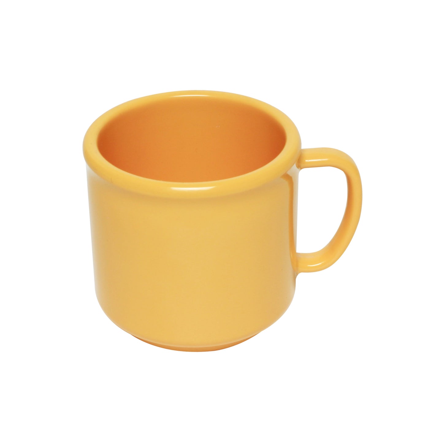 Thunder Group CR9035YW 10 oz. Yellow Melamine Mug - 12/Pack