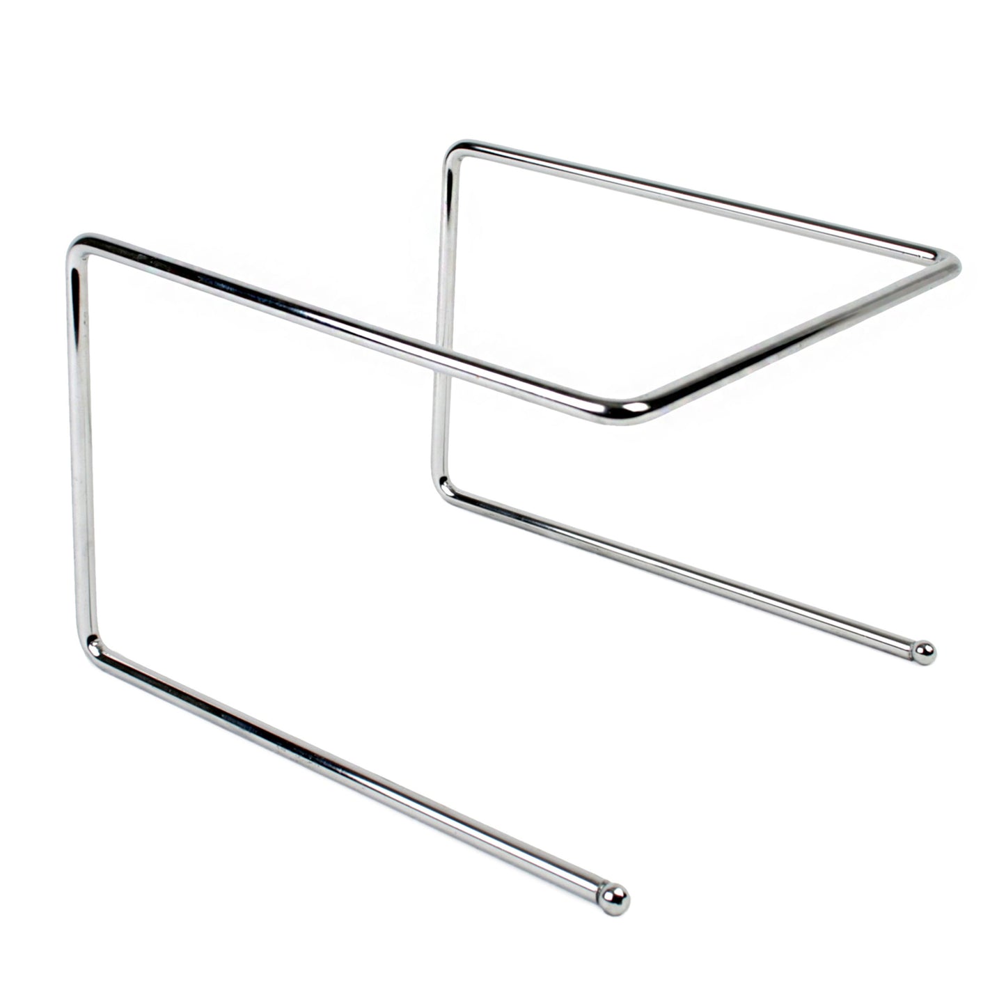 Thunder Group CRPTS997 9 1/2" Square Pizza Stand - 6 1/2"H, Chrome