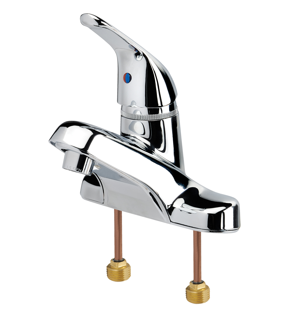 Krowne 12-510L Deck Mount Faucet w/ 4" Cast Spout & Lever Handle