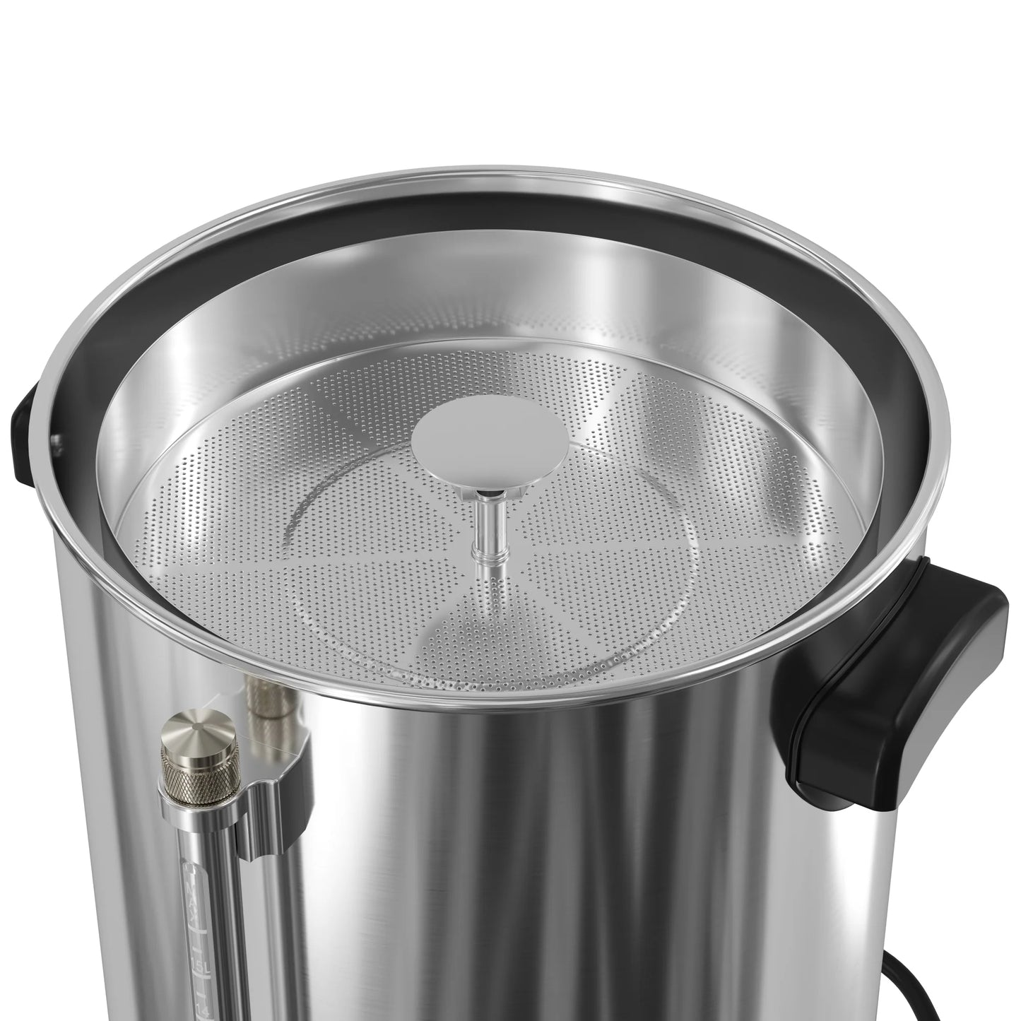 Koolmore KM-CCP100 Electric 100 Cup Commercial Coffee Percolator In Stainless Steel