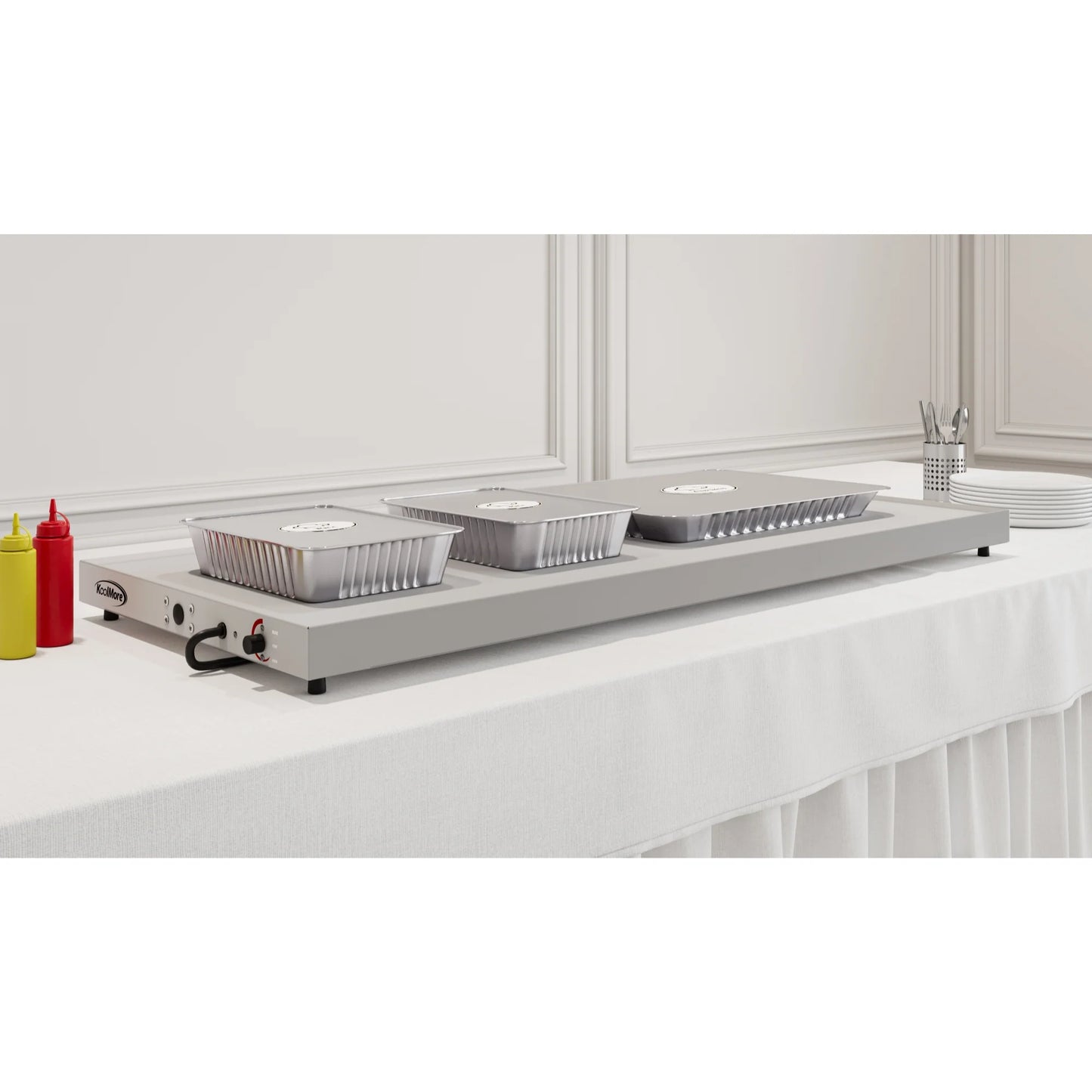 Koolmore KM-WS48 48 In. Commercial Food Warmer/Warming Shelf