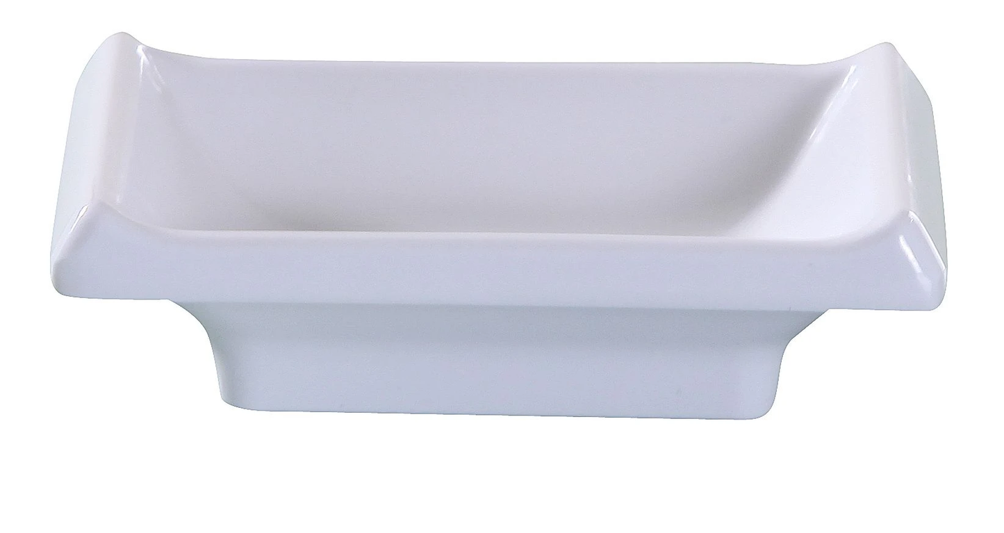 Yanco OK-4046 Osaka Sauce Dish 1 Oz. 3-3/4"L X 2-1/2"W