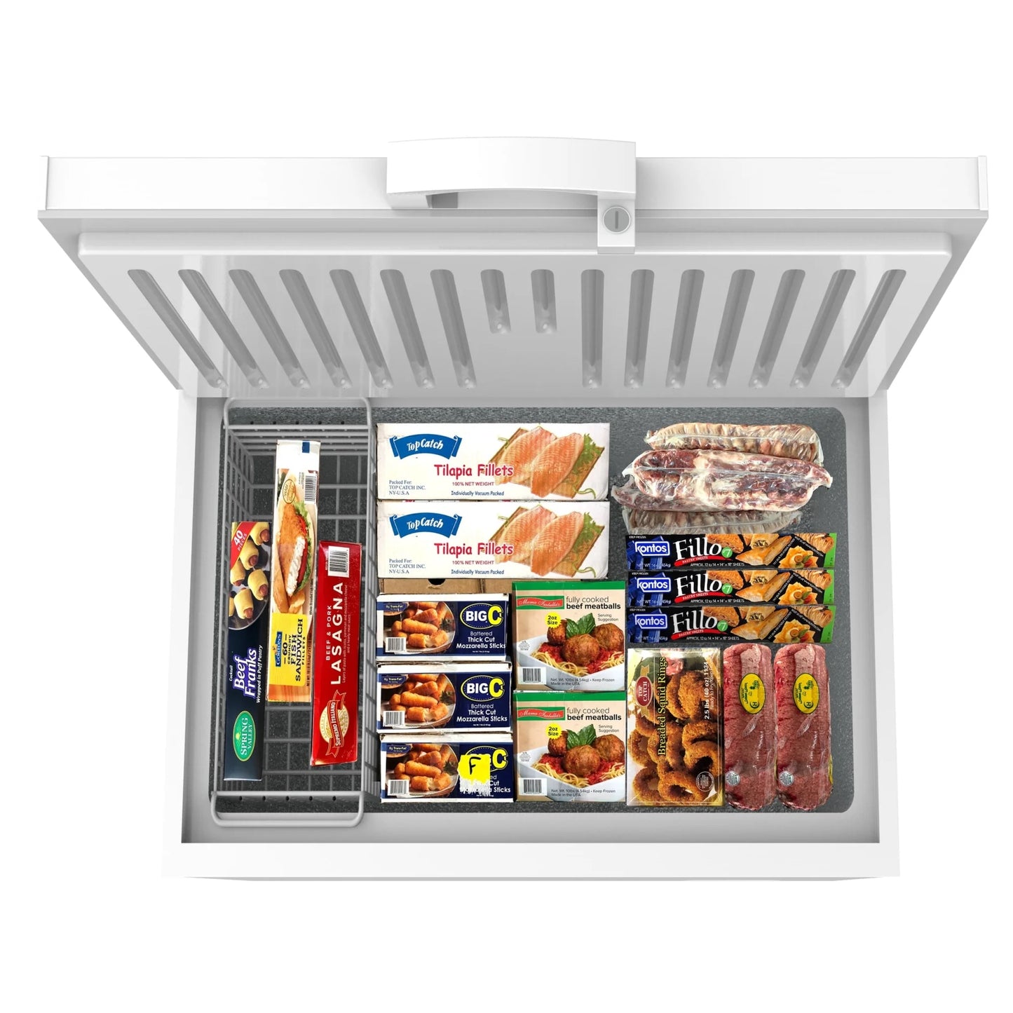 KoolMore SCF-9C Commercial 41" W Chest Freezer 9.6 Cu Ft.