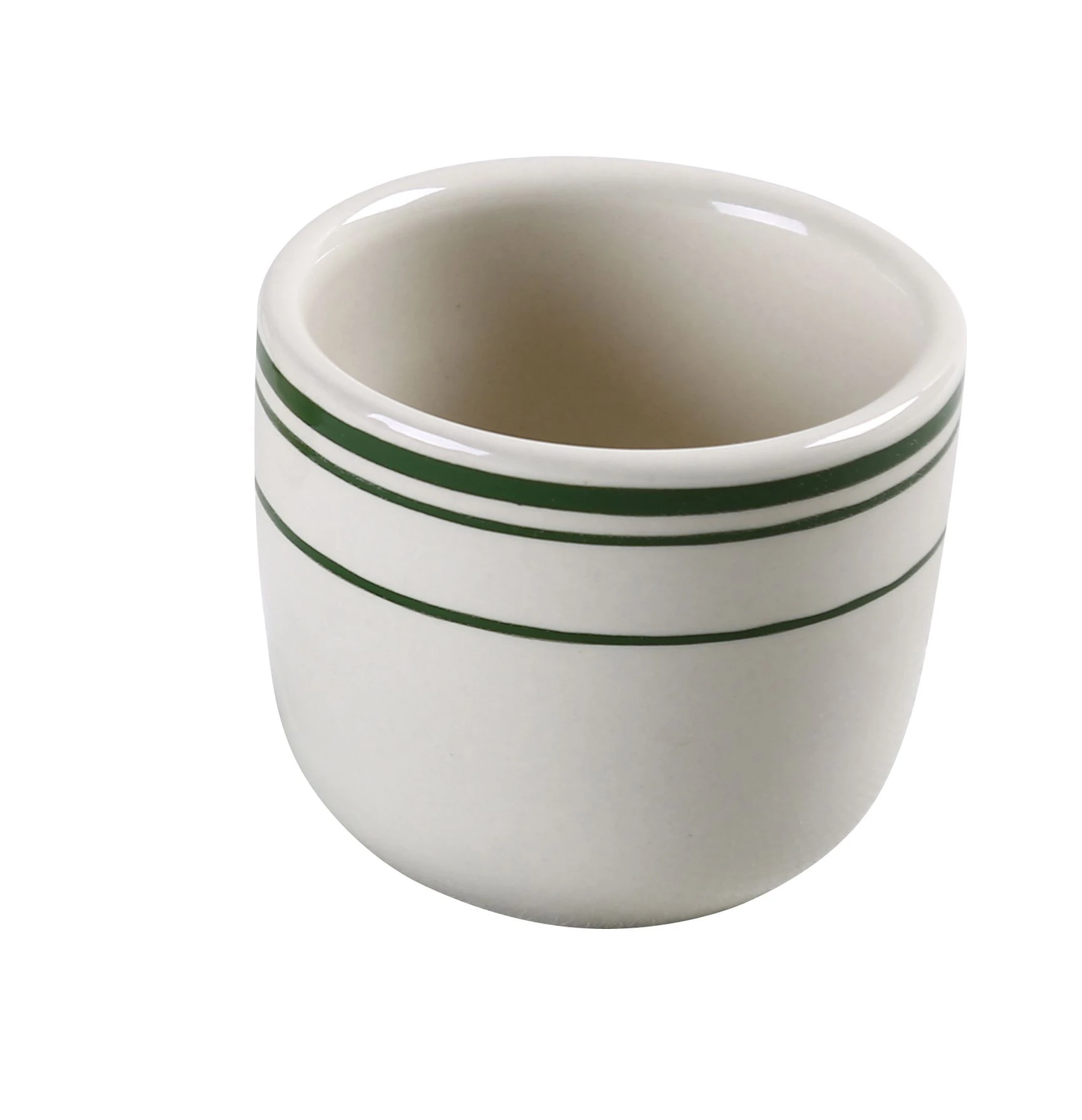 Yanco GB-45 Green Band Chinese Tea Cup 4-1/2 Oz. 3-3/8" Dia. X 2-1/4"H