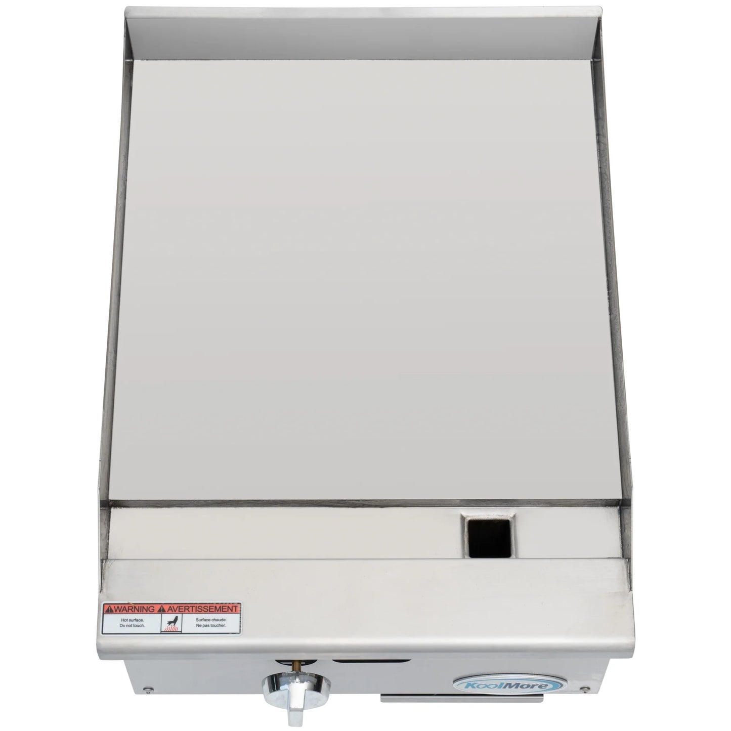 Koolmore KM-GG1-18M 18" Gas Countertop Griddle with Manual Controls 30,000 BTU