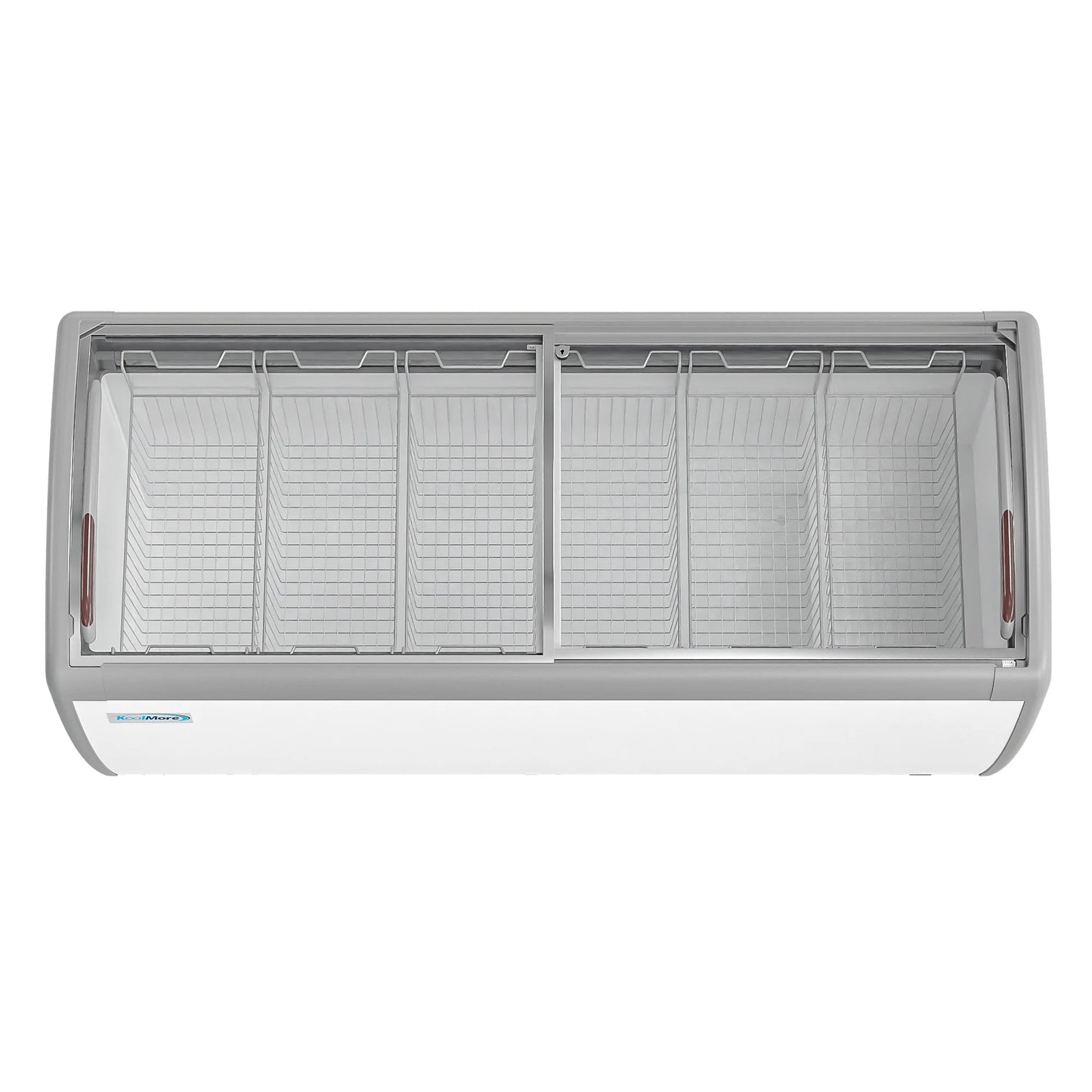 Koolmore MCF-20C 40 In. Commercial Display Ice Cream Freezer - 20 Cu Ft.