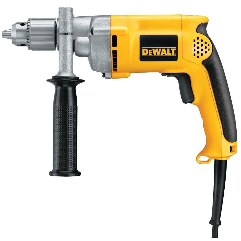 DEWALT DW235G Corded Drill 7.8-Amp  1/2-Inch Variable Speed Reversible Yellow