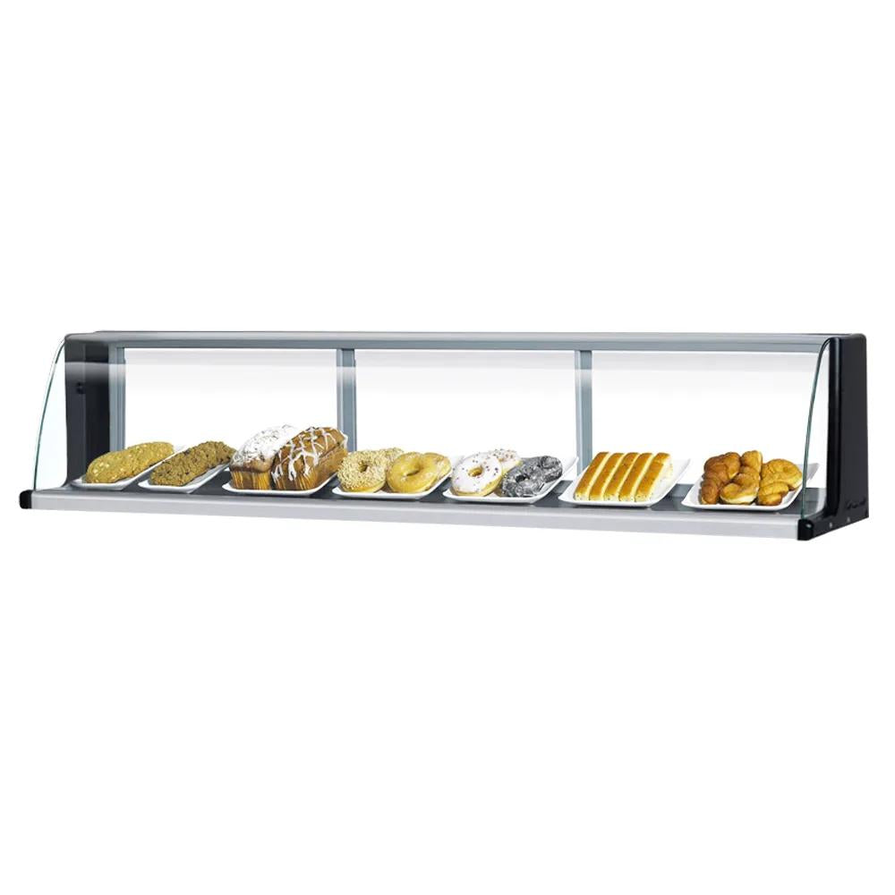 Turbo Air TOMD-30LB 28" Low Top Display Dry Case w/ Open Front for TOM-30, Black
