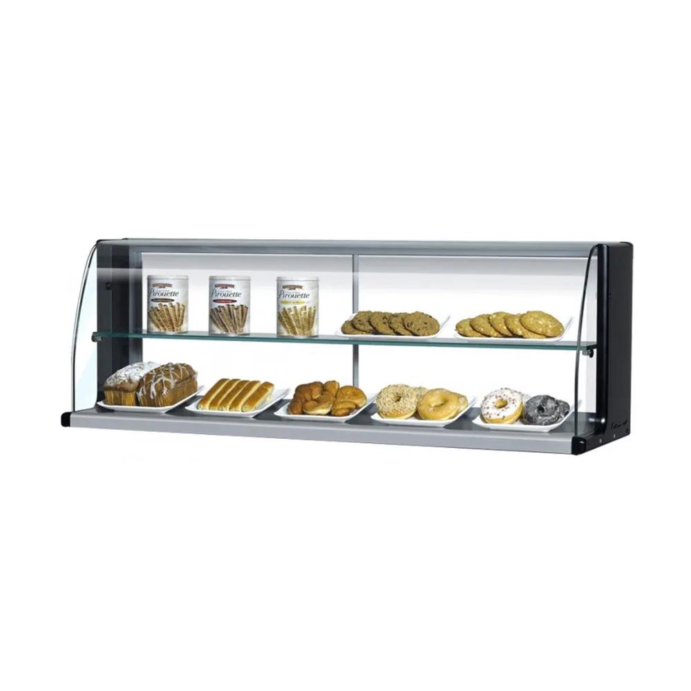 Turbo Air TOMD-75HB High Top Display Dry Case w/ Open Front, 75 5/8" for TOM-75 S/L, Black
